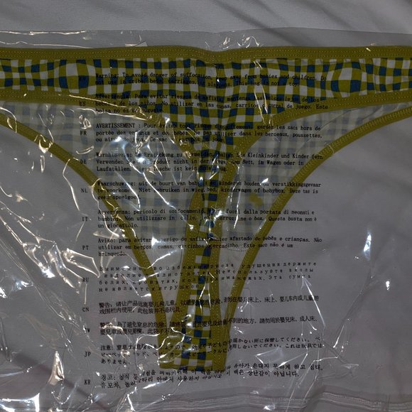 Forever 21 Gingham Thong Panties - Picture 6 of 7